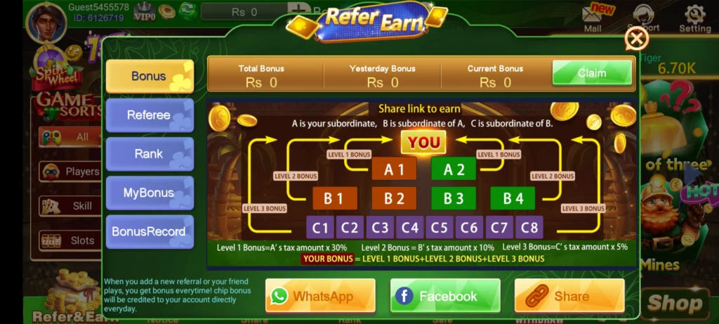 3PattiCrown 111Bonus APK Agent Bonus